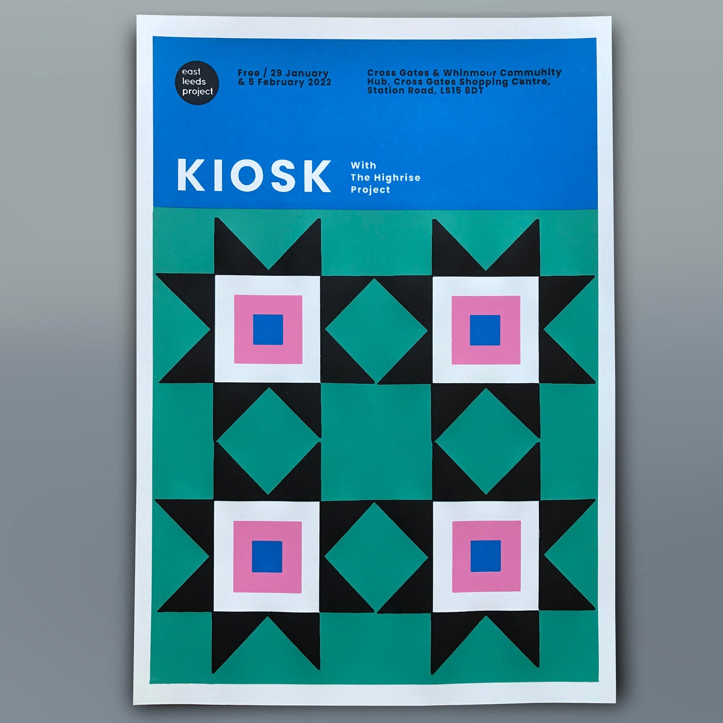 
                  
                    KIOSK Tour Screenprint – Cross Gates and Whinmoor
                  
                